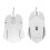 Souris USB filaire rétroéclairée M3 - Blanc, Ergonomique 13