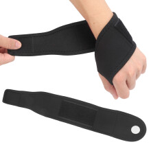 Bracelet en nylon noir intégral, 0,9 oz, 25 g, sangles SBR