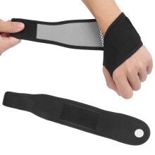 Polso magnetico auto-riscaldante 26 g Taglia unica Nero Grigio