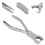 Pinza a molla, acciaio inossidabile, 14,5 cm/5,7 in 11