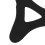 Modèle : sangle mentonnière triangulaire, taille unique, noir. 11