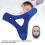 Sangle de menton anti-ronflement triangulaire en néoprène taille unique 11