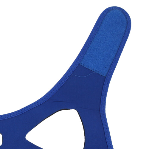 Sangle de menton anti-ronflement triangulaire en néoprène taille unique 2