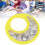 SY95 Tamburello a mano in ABS, 16.5x16.5x2 cm 14
