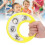 SY95 Tamburello a mano in ABS, 16.5x16.5x2 cm 15