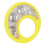 SY95 Tamburello a mano in ABS, 16.5x16.5x2 cm 16