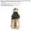 Rotule de biellette en acier pour quad 50cc-250cc 11
