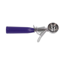 Cucchiaio portatile per gelato S viola acciaio inossidabile 304