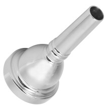 Bocchino da trombone tenore da 1/2 pollice, in rame argentato