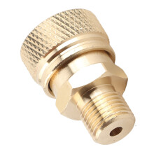 Connettore rapido femmina in rame da 8 mm 40 MPa dorato