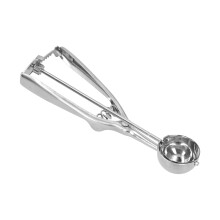 Cucchiaio dosatore per gelato in acciaio inossidabile S 3-3.7oz Argento