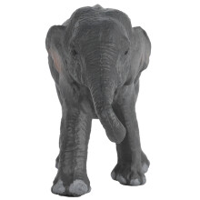Modèle d'éléphant en plastique, jouet éducatif pour enfants de 3 ans et plus.