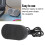 USB 2x3W Haut-parleur de bureau 8.5x3.2x4.2cm ABS 7