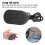 USB 2x3W Haut-parleur de bureau 8.5x3.2x4.2cm ABS 12