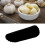 Épluche-gousses en silicone, 0,7 oz, Noir sans odeur 14