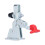 CS GH-13005 Morsetto a leva 68 kg 58 g ferro/plastica 9