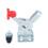 CS GH-13005 Morsetto a leva 68 kg 58 g ferro/plastica 16