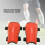 Parastinchi da calcio 17x8 cm plastica+EVA per bambini 3