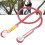 Longe d'escalade en polyamide 80 cm rouge 22 kN 16