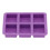 Stampo Originality da 6 celle rettangolare viola 12