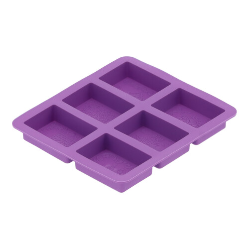 Stampo Originality da 6 celle rettangolare viola 1