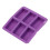 Stampo Originality da 6 celle rettangolare viola 15