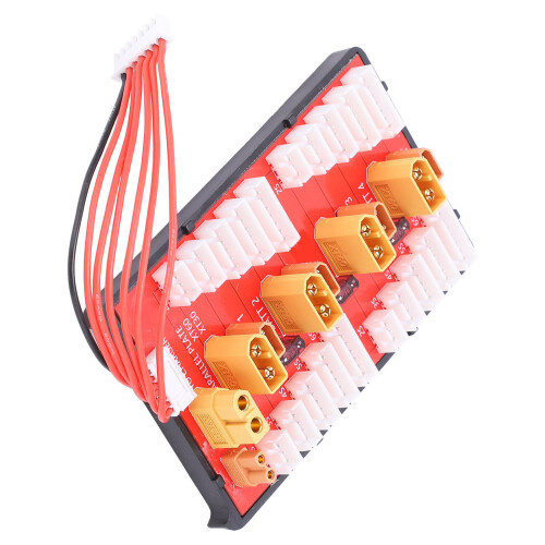 Scheda di ricarica 2-in-1 XT60+XT30, 4 LiPo 2-8S 2
