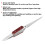 Pince à vis CrossLock 160 mm 45 g acier inoxydable 8