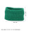 Braccialetto anti-nausea verde elastico 5x3cm 12