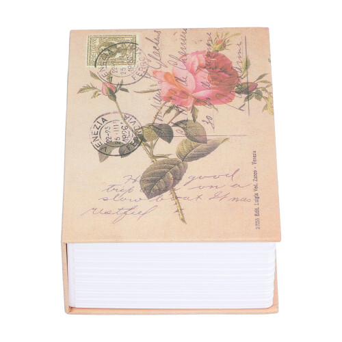 Cassaforte a libro simulato 18x11,6x5,5 cm 440 g Argento
