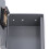 Cassaforte a libro simulato 18x11,6x5,5 cm 440 g Argento 3