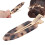 Clip per capelli a becco d'anatra con stampa leopardata 6  1,9 cm 15