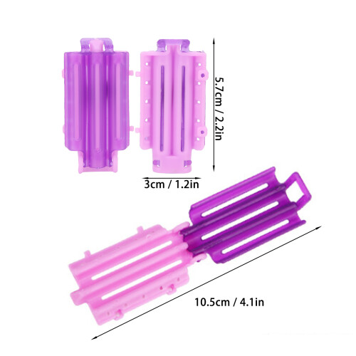 45 pièces de bâtons de permanente en ABS 5,7  3 cm 2