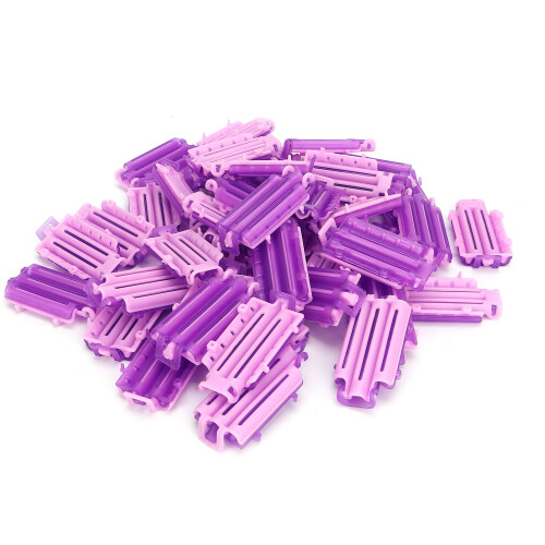 45 pièces de bâtons de permanente en ABS 5,7  3 cm 1