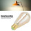 Lampadina LED E27 4W 13,5x7 cm Luce calda 220V 220 lm 7