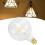 G125 4W 17,5x13x13 cm lampadina trasparente E27 5