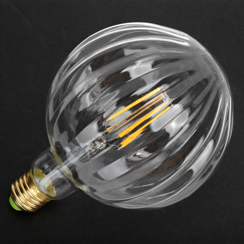 G125 4W 17,5x13x13 cm lampadina trasparente E27 2
