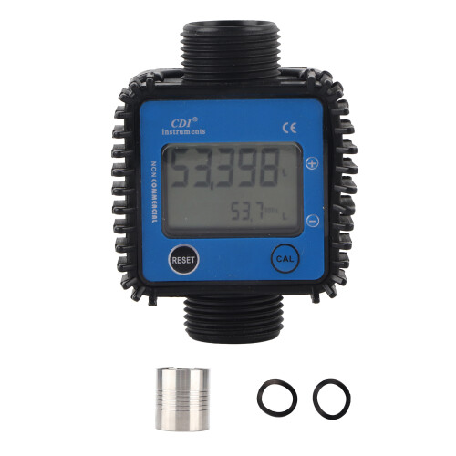 Indicatore di flusso digitale 1 pollice ABS 10-120 L/min 1