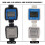Indicatore di flusso digitale 1 pollice ABS 10-120 L/min 3