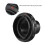 1.25-T2- Bague d'adaptation, Noir, 6,4  4,5  3 cm, 71 g 5