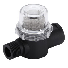 Filtro a maglia 50 per pompa dell'acqua, innesto a torsione da 1/2 pollice, per camper, 1 pezzo
