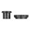 1.25-T2- Bague d'adaptation, Noir, 6,4  4,5  3 cm, 71 g 7