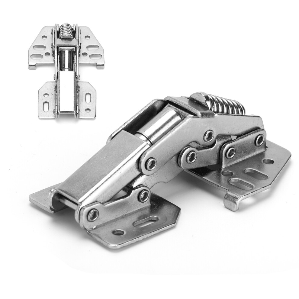 90 Cabinet Hinge Spring Buffer Damper Adjustable Cold Rolled Steel For Wardrobe Plane 9381322616935