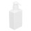 3 flacons-pompes blancs de 150 ml, 127  55 mm, kit de voyage 4