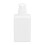 3 flacons-pompes blancs de 150 ml, 127  55 mm, kit de voyage 6