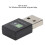 RTL8811CU USB 2.0 600 Mbps Mini Dual-Band Noir 5