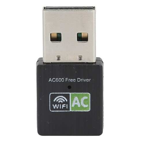 RTL8811CU USB 2.0 600 Mbps Mini Dual-Band Noir 1