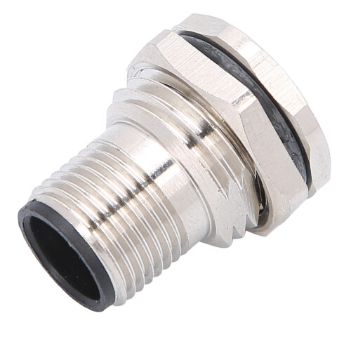 M12FP4 4A prise étanche 1613.5mm nickel