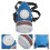 Modèle 3406001 Demi-masque à gaz en caoutchouc 13
