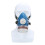 Modèle 3406001 Demi-masque à gaz en caoutchouc 10